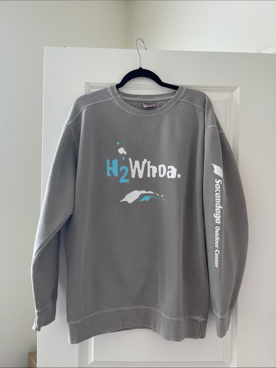 Other - H2Whoa Gray Graphic Crewneck Sweatshirt